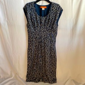 Cynthia Steffens sleeveless dress, size 8, leopard print
